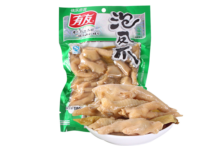 YOUYOU WILD SHANJIAO CHICKEN FEET 180G